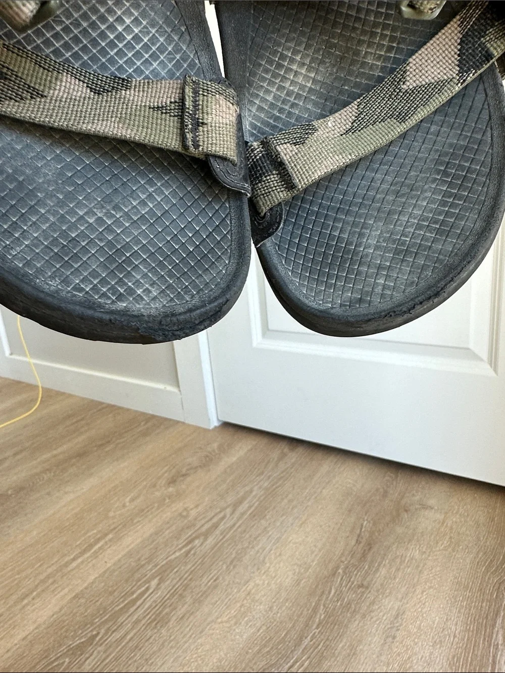 Men's Chaco Z/1 Camo Adjustable Hiking Sandals Size 9 | Outdoor Water Shoes